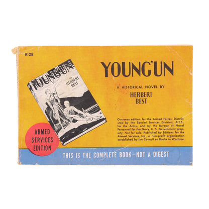 Armed Services Edition of Young'un a Historical Novel by Herbert Best