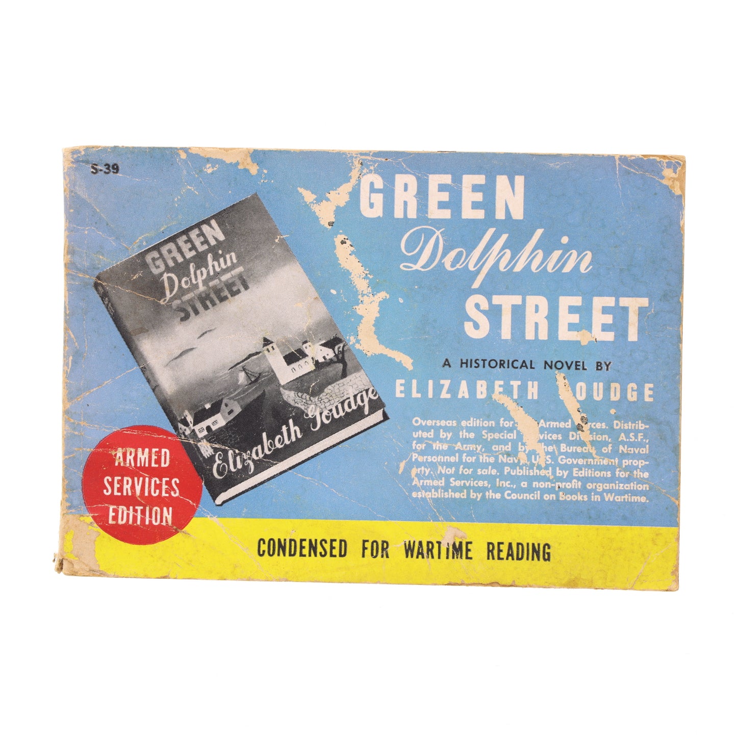 Armed Services Edition of Green Dolphin Street a Historical Novel by Elizabeth Goudge