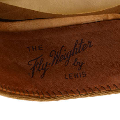 WWII U.S. Army Officer's Khaki Service Cap "The Fly-Weighter" by Lewis (Size 7)