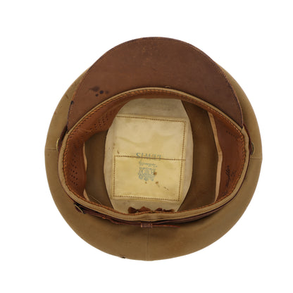 WWII U.S. Army Officer's Khaki Service Cap "The Fly-Weighter" by Lewis (Size 7)