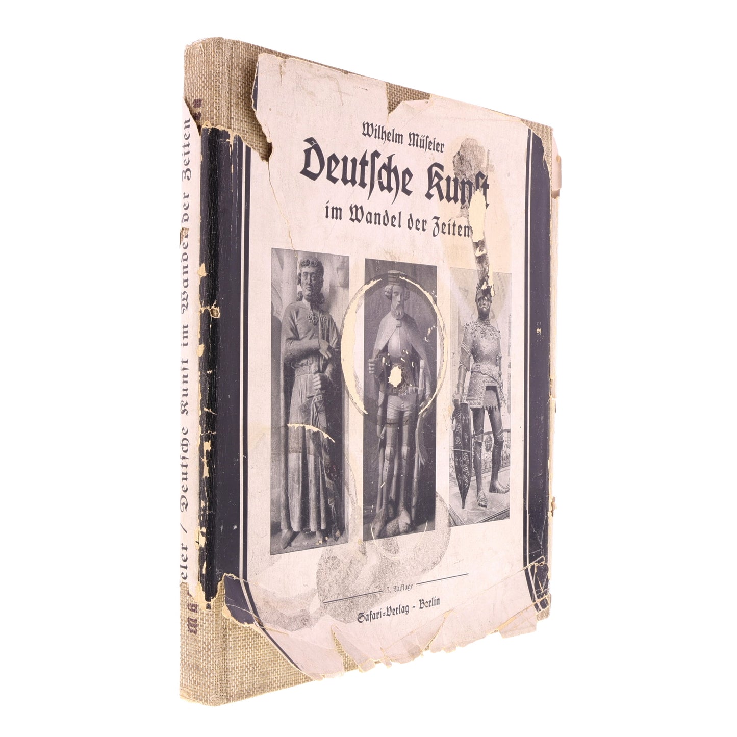 Deutsche Kunst im Wandel der Zeiten by Wilhelm Müseler with Signed Letter from Ambassador Ernst Wendler to the UNC German Language Department (May 26, 1937)