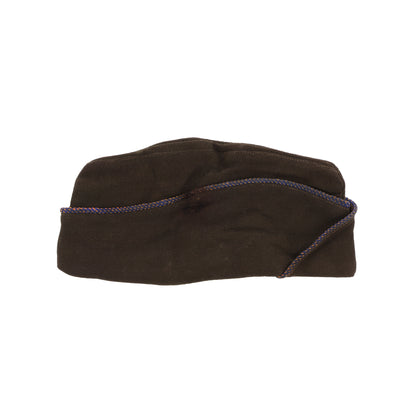 WWII U.S. Army Air Corps "Chocolate" Wool Garrison Cap