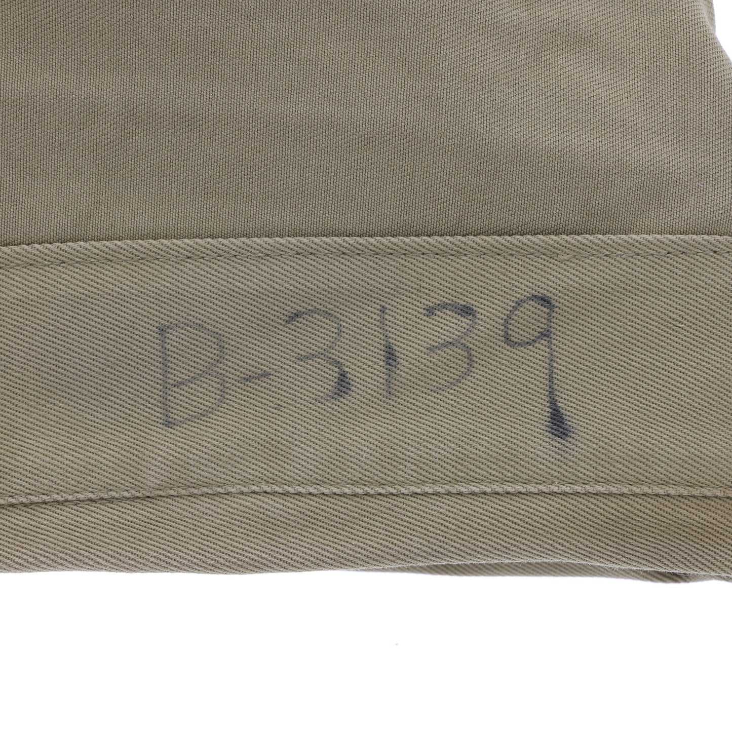 Lot of 4 WWII-Korean War U.S. Army Engineer's Garrison Caps All Marked with Laundry Number