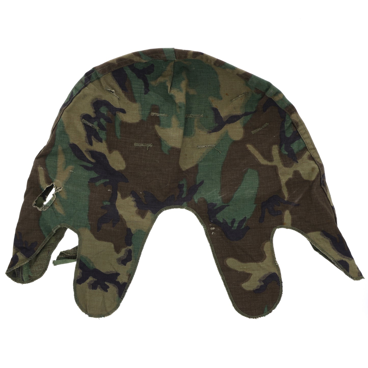 Vietnam War U.S. ERDL Camouflage M-1 Helmet Cover (1969)