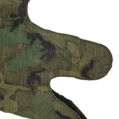 Vietnam War U.S. ERDL Camouflage M-1 Helmet Cover (1969)