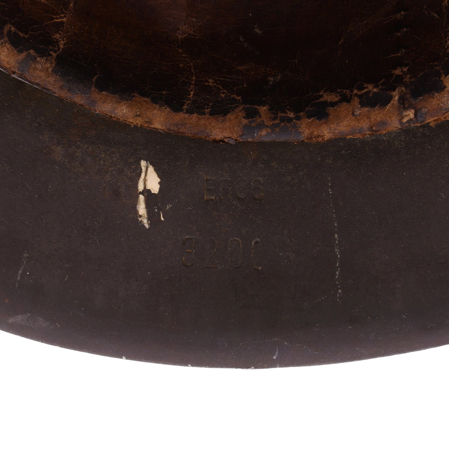 WWII German M42 Ex-Single Decal Waffen-SS Helmet (EF66)