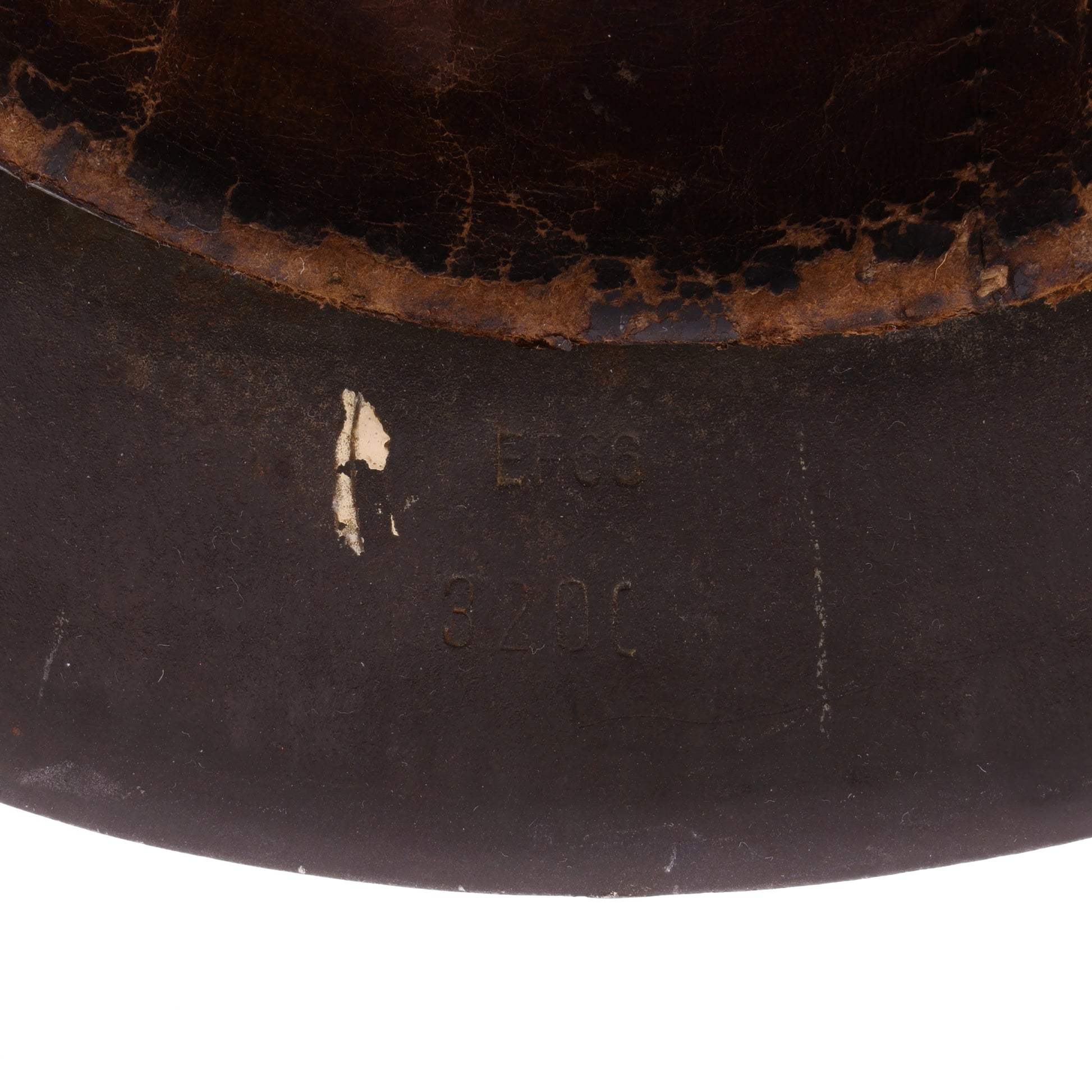 WWII German M42 Ex-Single Decal Waffen-SS Helmet (EF66)