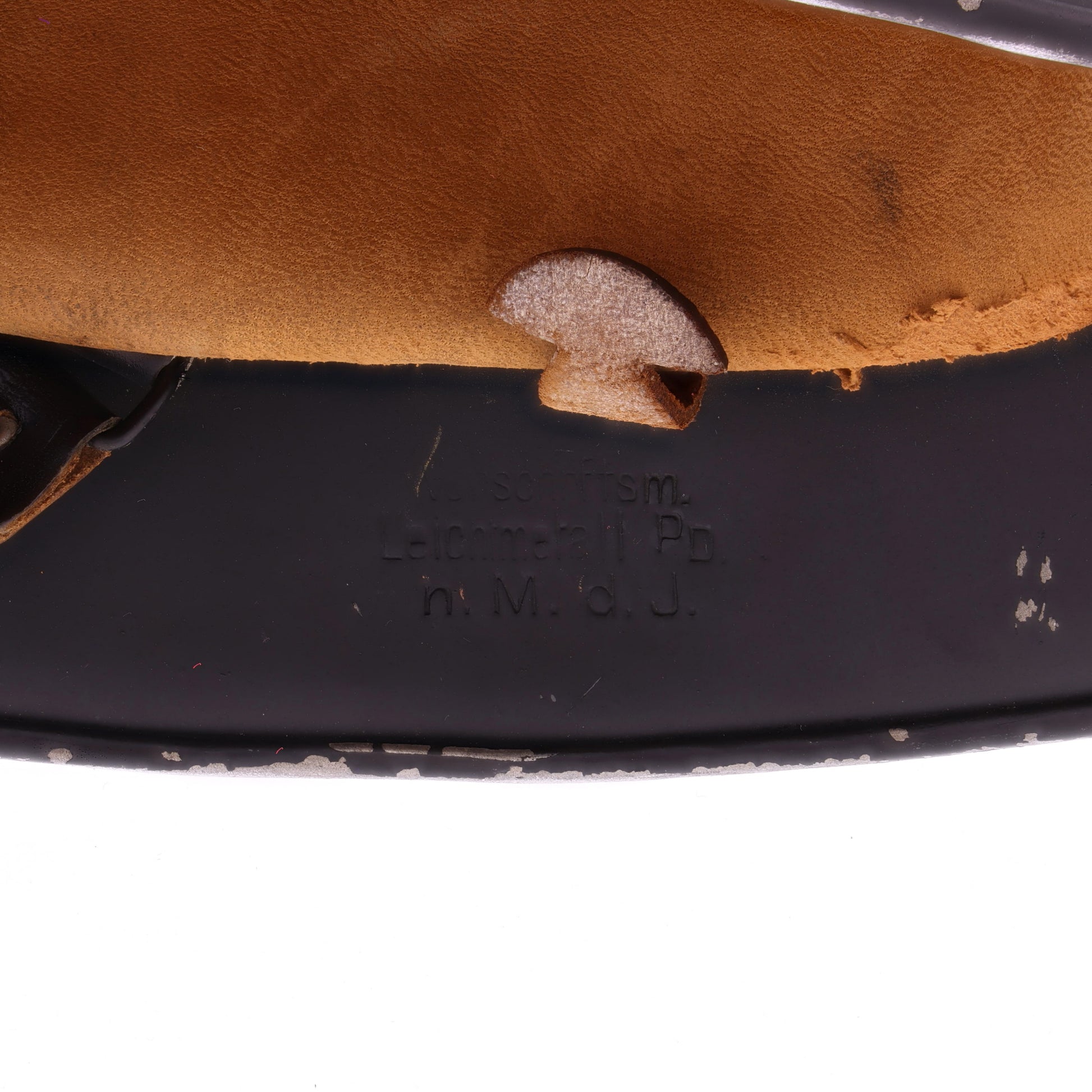 WWII German M34 Double Decal Feuerschutzpolizei Helmet