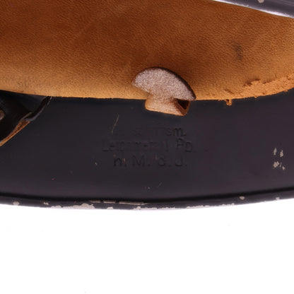 WWII German M34 Double Decal Feuerschutzpolizei Helmet
