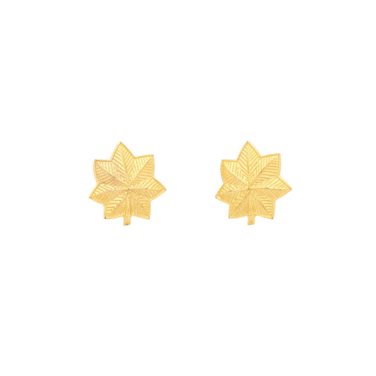 Lot of 2 WWII U.S. Major's Rank Insignia Pins by N. S. Meyer, Inc.