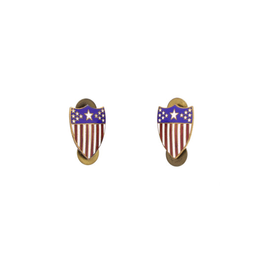 Lot of 2 WWII U.S. Adjutant General's Corps Pins by N. S. Meyer, Inc.