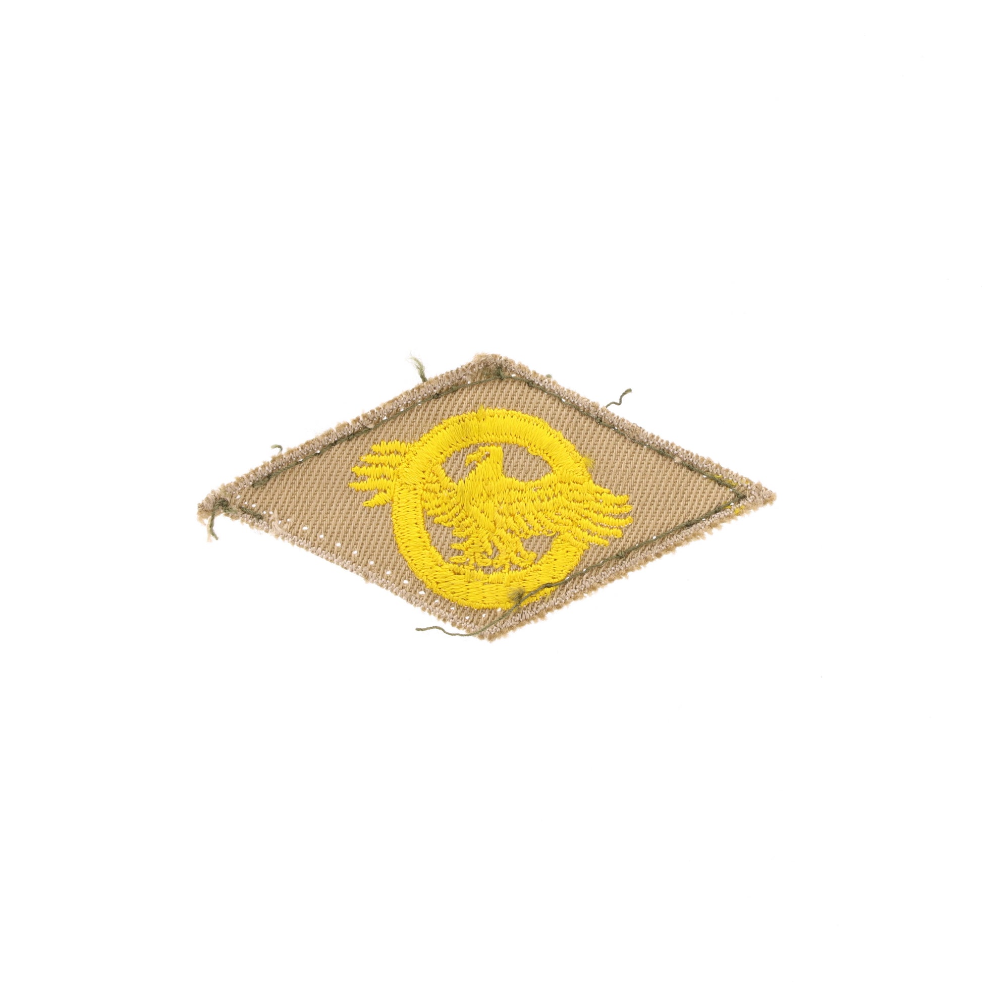 WWII U.S. Army Honorable Service Ruptured Duck Patch (Khaki Backing)