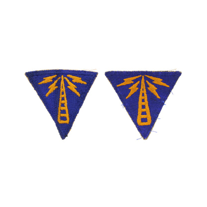 Lot of 2 WWII USAAF Communications Specialist's Patches