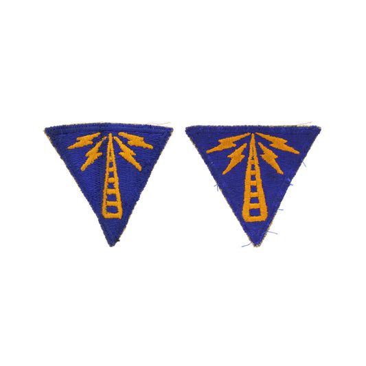 Lot of 2 WWII USAAF Communications Specialist's Patches