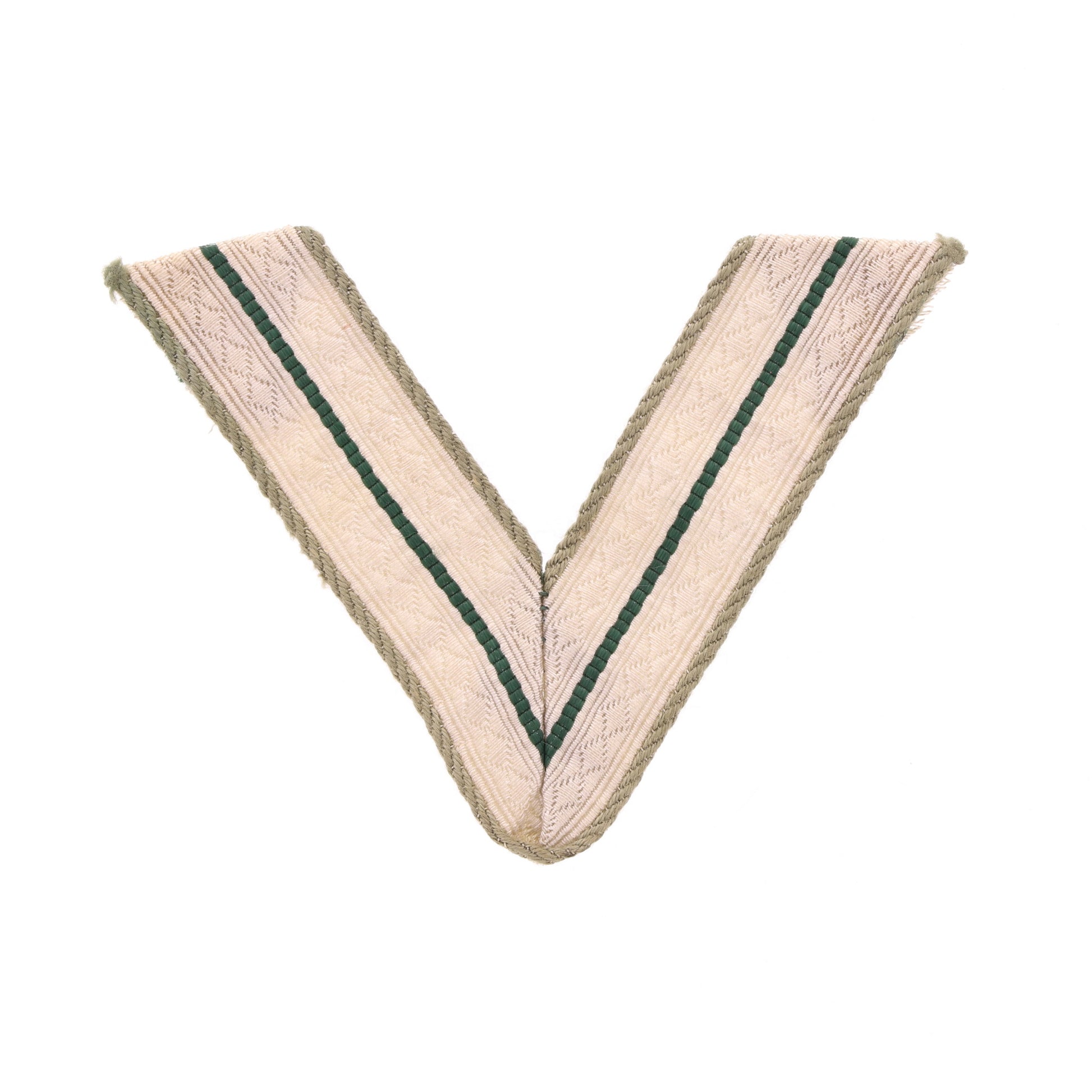 WWII German Heer Obergefreiter Rank Insignia Chevron Patch