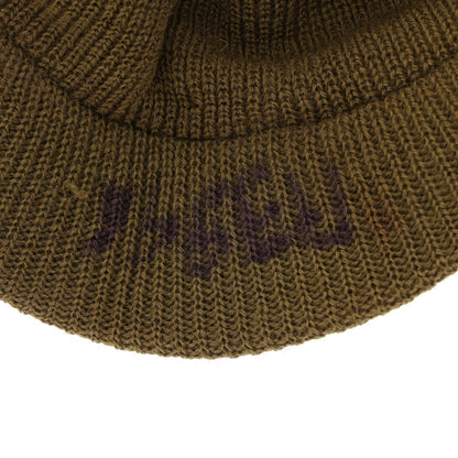 WWII U.S. Army M1941 Wool Knit Jeep Cap (Size Small)