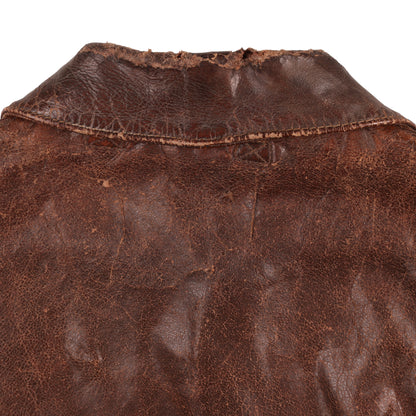 WWII USAAF Type A-2 Leather Flight Jacket Identified to Lt. James G. Kotapish
