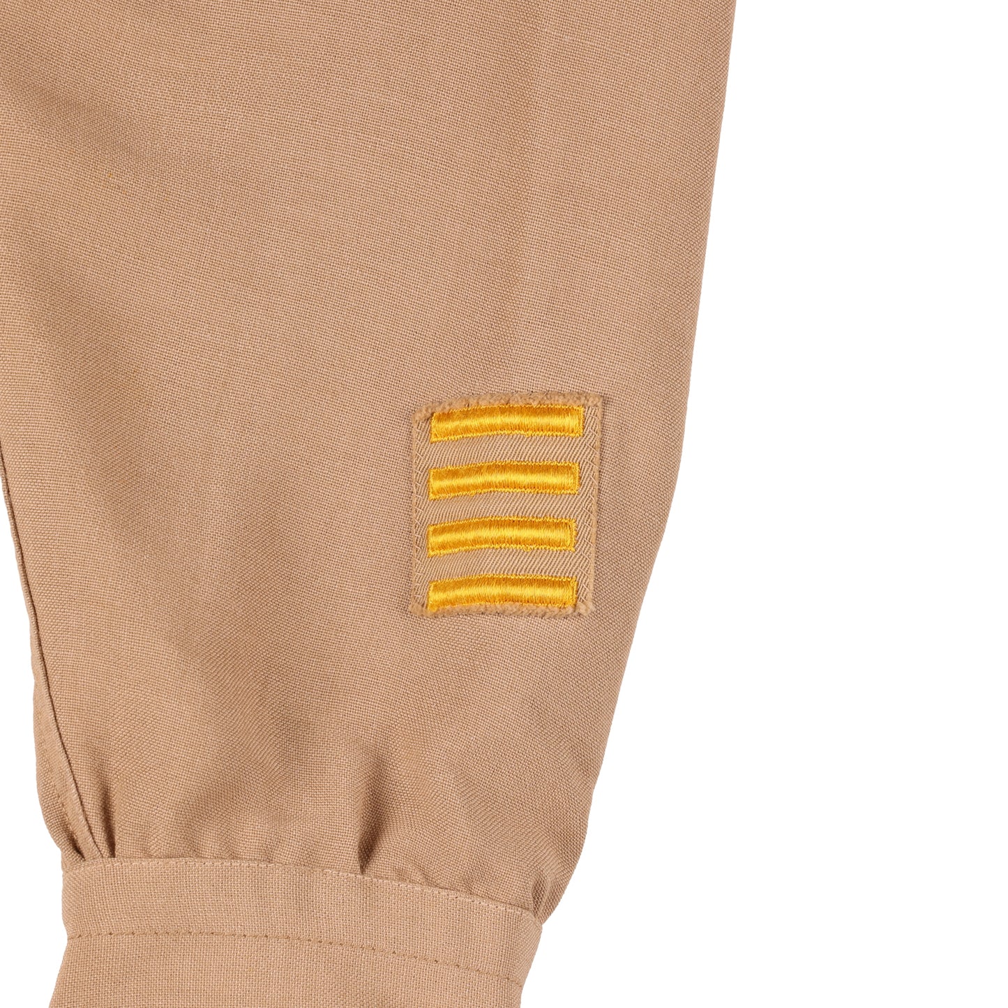 Korean War U.S. 8th Air Force S/Sgt.'s Khaki Wool Service Shirt by Walbern Mfg. Co. Size 15 1/2 x 34 (1952)