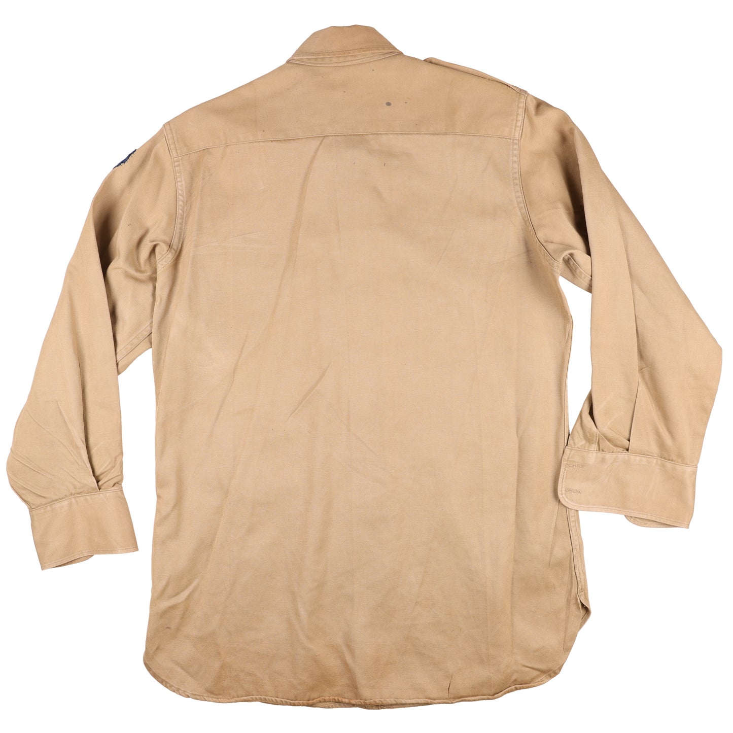 Korean War U.S. Air Force Officer's Khaki Cotton Service Shirt (1952)