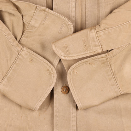 Korean War U.S. Air Force Officer's Khaki Cotton Service Shirt (1952)