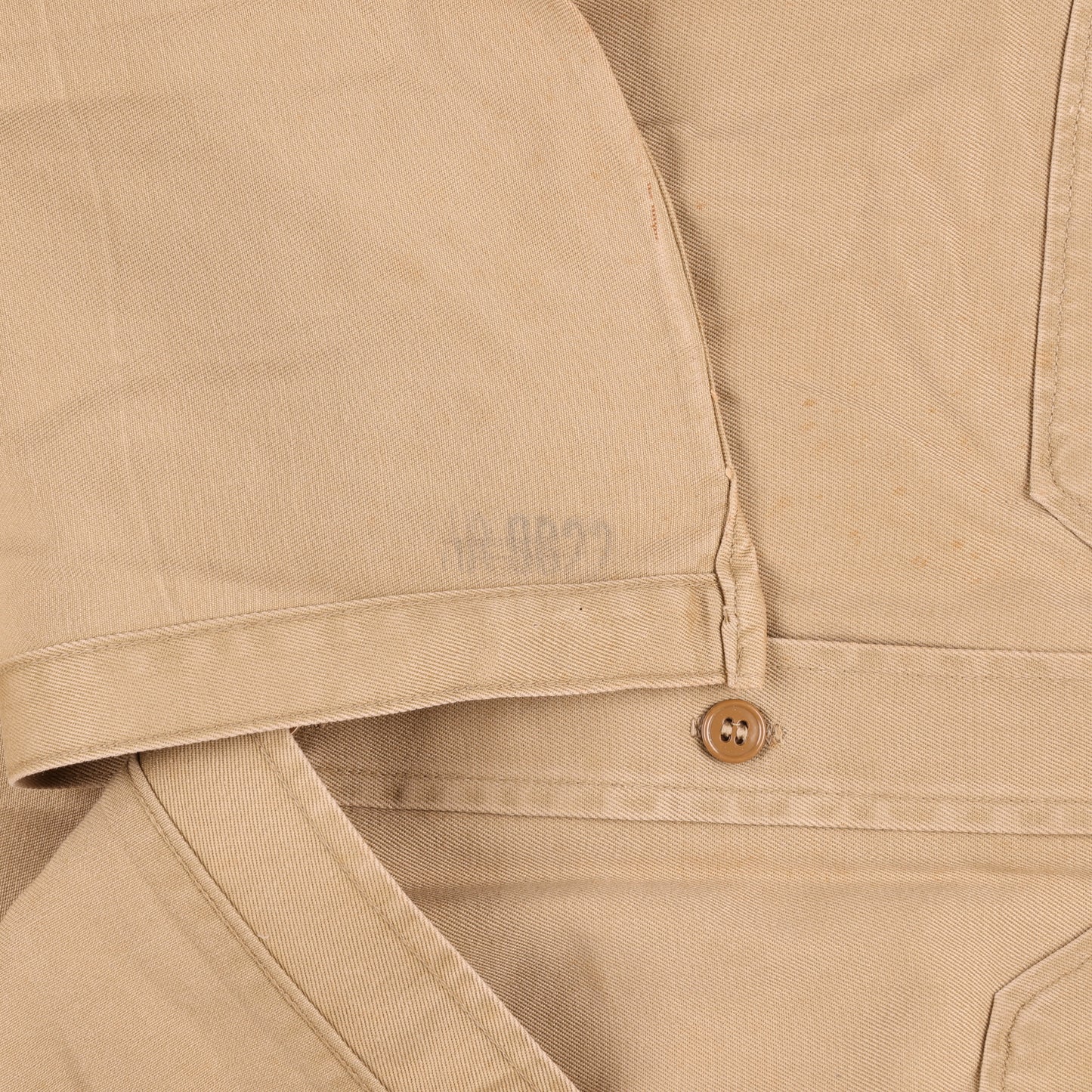 Korean War U.S. Air Force Officer's Khaki Cotton Service Shirt (1952)