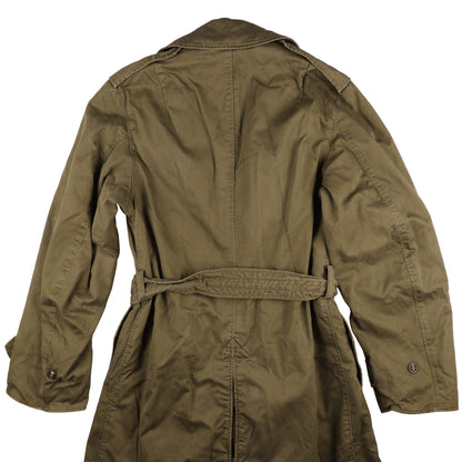 Korean War U.S. Army Cotton Overcoat by Cumberland Cloak Co., Inc. Size Regular Small (1953)