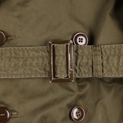 Korean War U.S. Army Cotton Overcoat by Cumberland Cloak Co., Inc. Size Regular Small (1953)