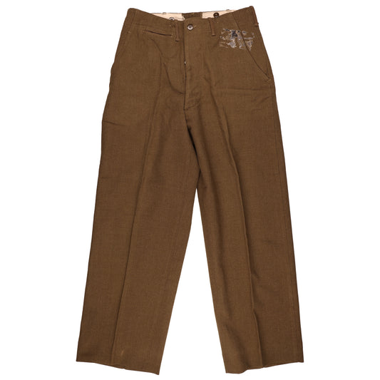 Korean War U.S. Army Enlisted Man's Wool Service Trousers (Size 32 x 33)