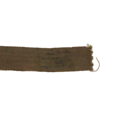 Korean War U.S. M-1 Helmet Liner Headband (1951)