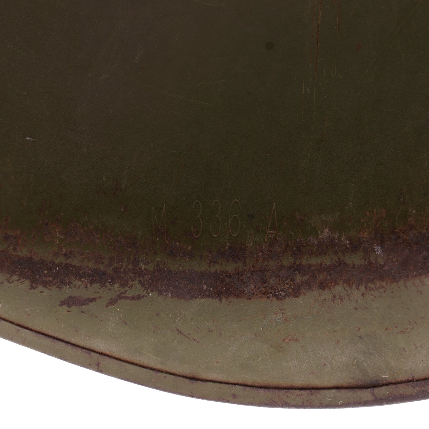 Vietnam War U.S. McCord Swivel Loop M-1 Helmet Shell (1965)