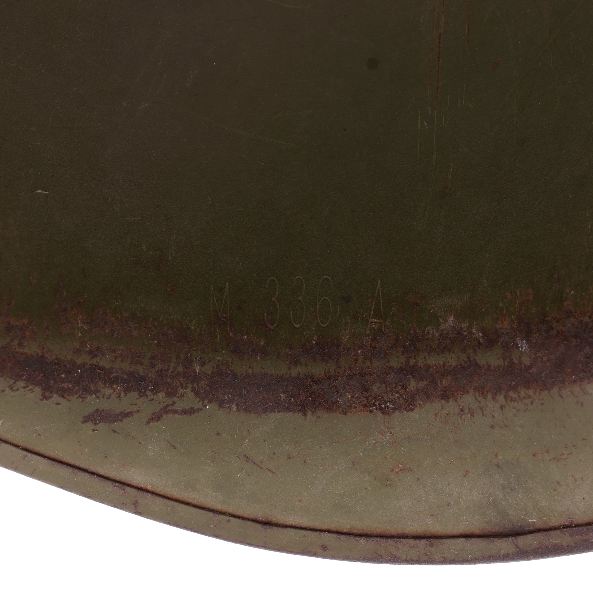 Vietnam War U.S. McCord Swivel Loop M-1 Helmet Shell (1965)