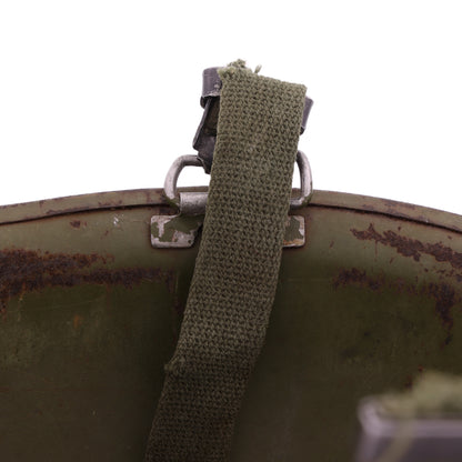Vietnam War U.S. McCord Swivel Loop M-1 Helmet Shell (1965)
