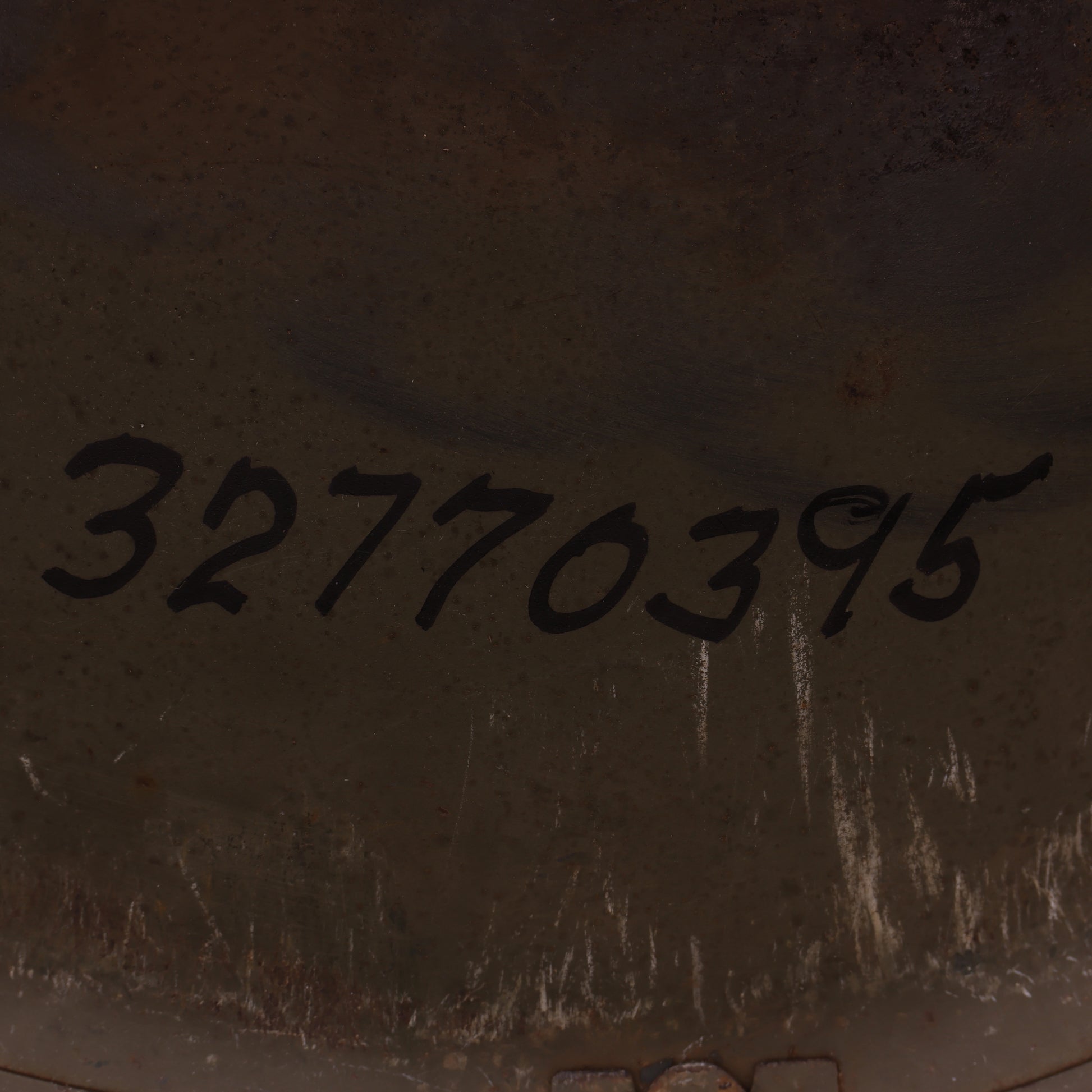 Korean War U.S. McCord Swivel Loop M-1 Helmet Shell (1951-58)