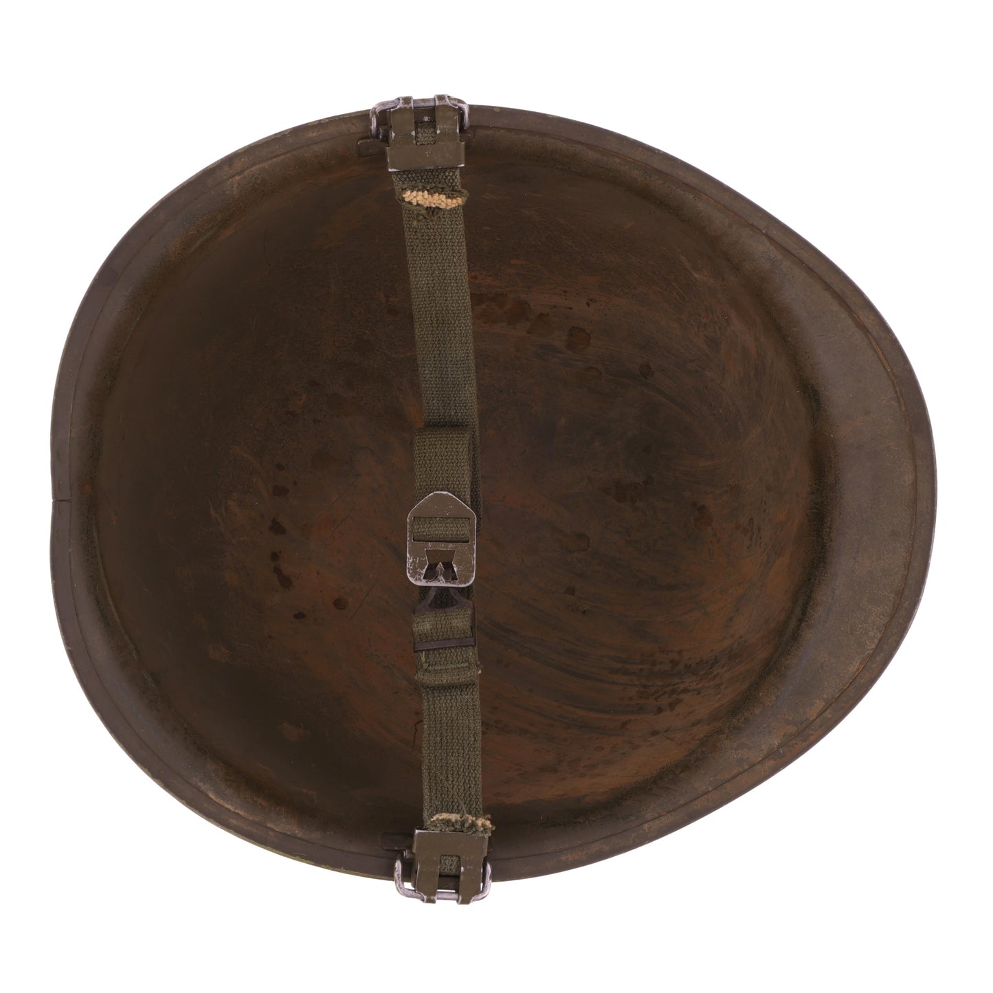 Korean War U.S. McCord Swivel Loop M-1 Helmet Shell (1951-53)