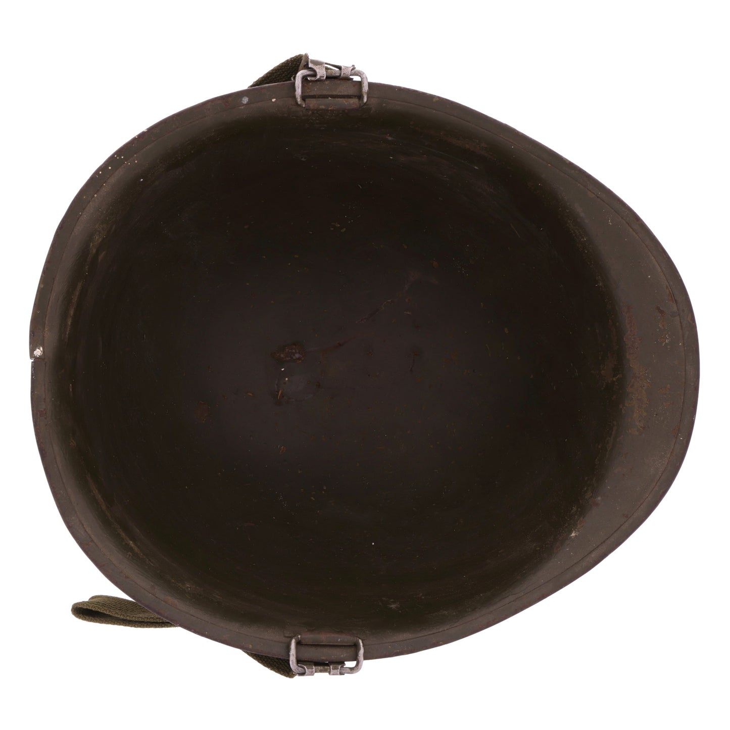 Korean War U.S. Motor Wheel Swivel Loop M-1 Helmet Shell (1951-53)