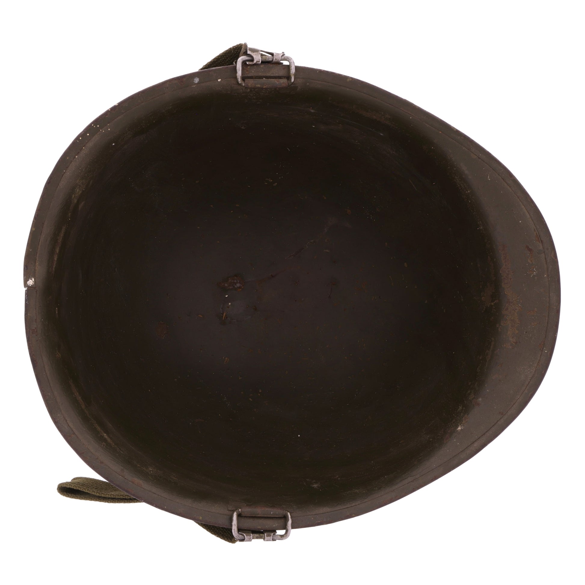 Korean War U.S. Motor Wheel Swivel Loop M-1 Helmet Shell (1951-53)