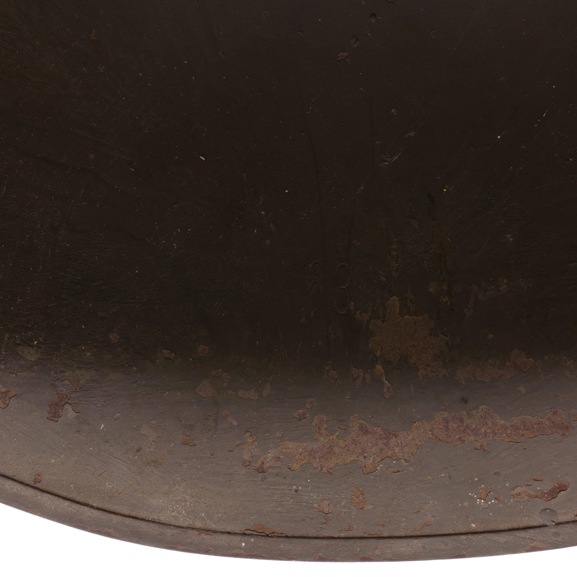 Korean War U.S. Motor Wheel Swivel Loop M-1 Helmet Shell (1951-53)