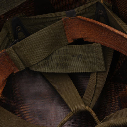 Korean War U.S. Westinghouse/Micarta M-1 Helmet Liner with Vietnam War Headband & Neckband (1952-61)