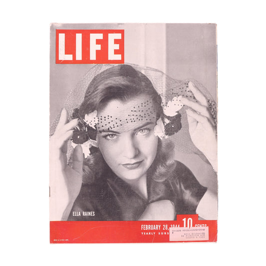 LIFE Magazine Ella Raines (February 28, 1944)