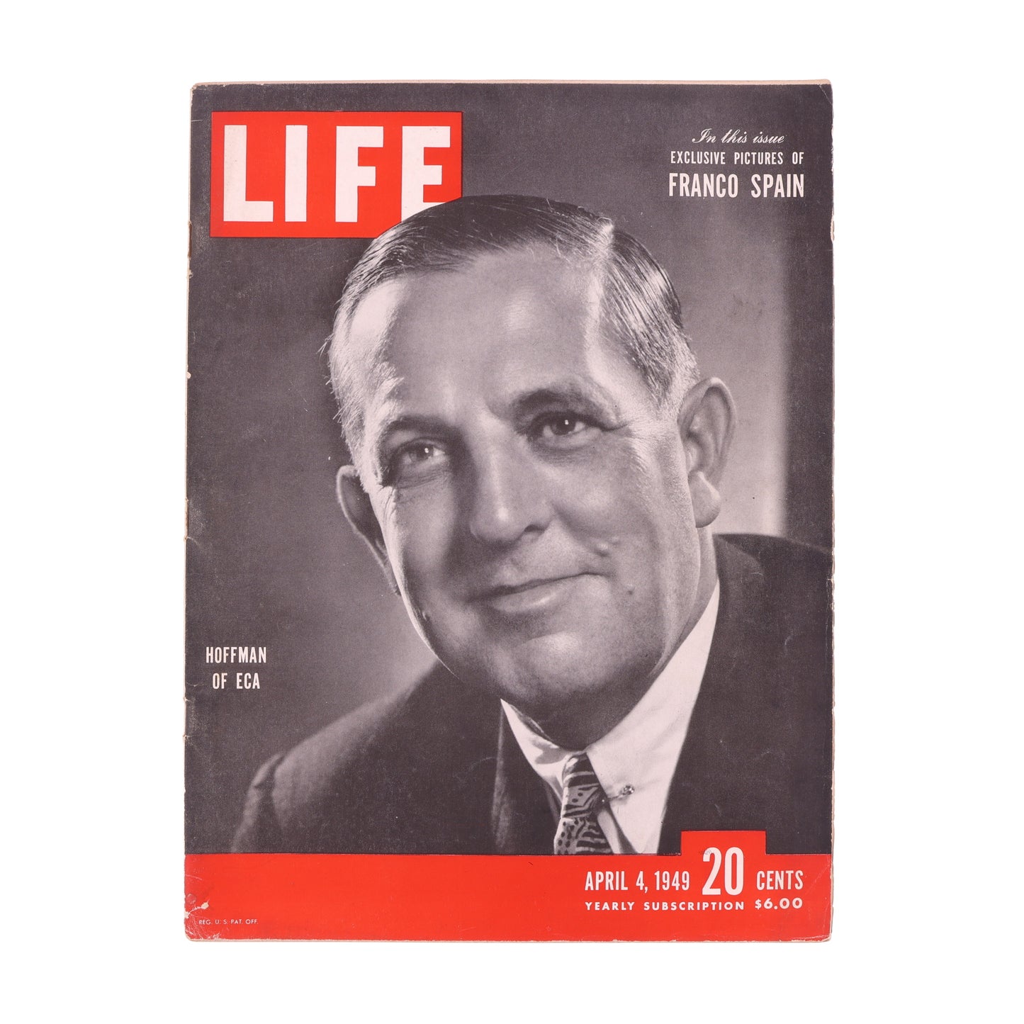 LIFE Magazine Hoffman of ECA (April 4, 1949)