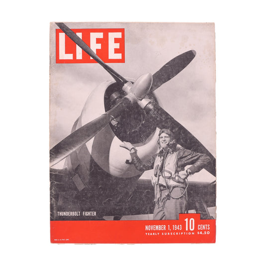 LIFE Magazine Thunderbolt Fighter (November 1, 1943)