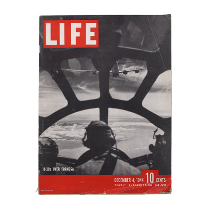 LIFE Magazine B-29s Over Formosa (December 4, 1944)