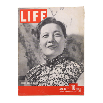 LIFE Magazine China's Madame Chiang (June 30, 1941)