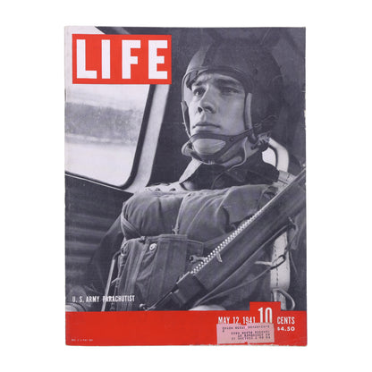 LIFE Magazine U.S. Army Parachutist (May 12, 1941)