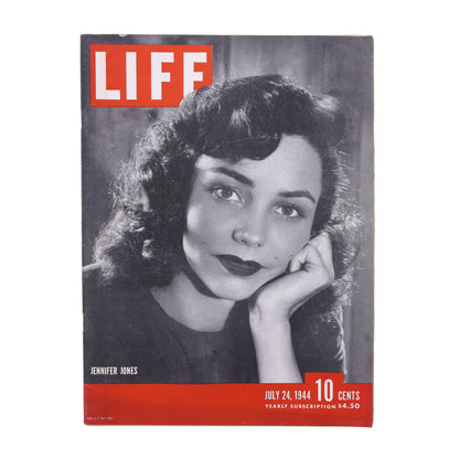 LIFE Magazine Jennifer Jones (July 24, 1944)