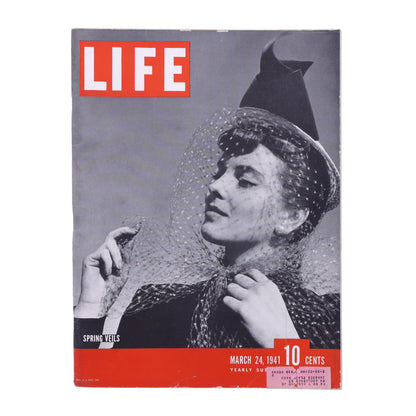 LIFE Magazine Spring Veils (March 24, 1941)