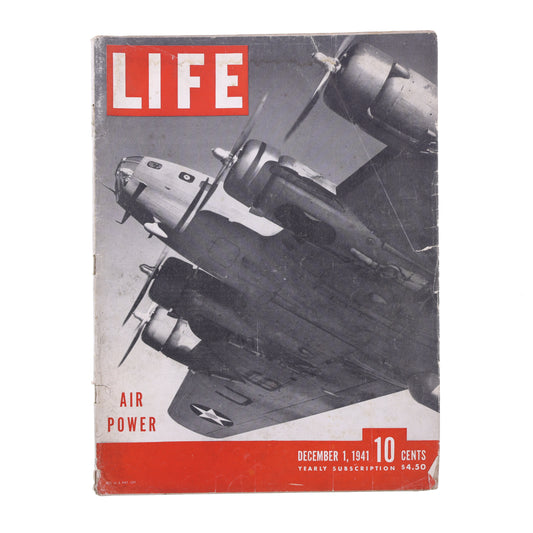 LIFE Magazine Air Power (December 1, 1941)