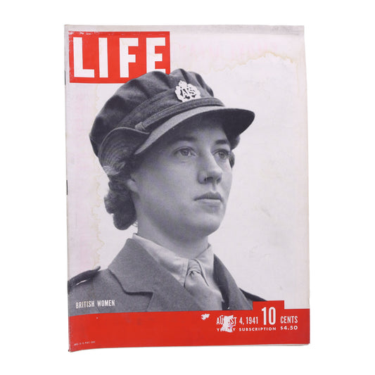 LIFE Magazine British Women (August 4, 1941)