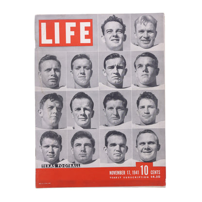 LIFE Magazine Texas Football (November 17, 1941)