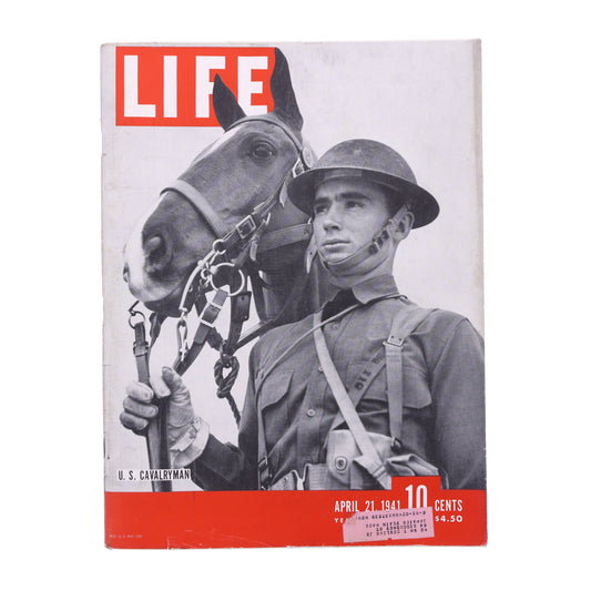 LIFE Magazine U.S. Cavalryman (April 21, 1941)